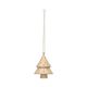 Hangers, hout, set van 3 bomen