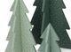 DIY kerstbomen 3D, hout, set van 3