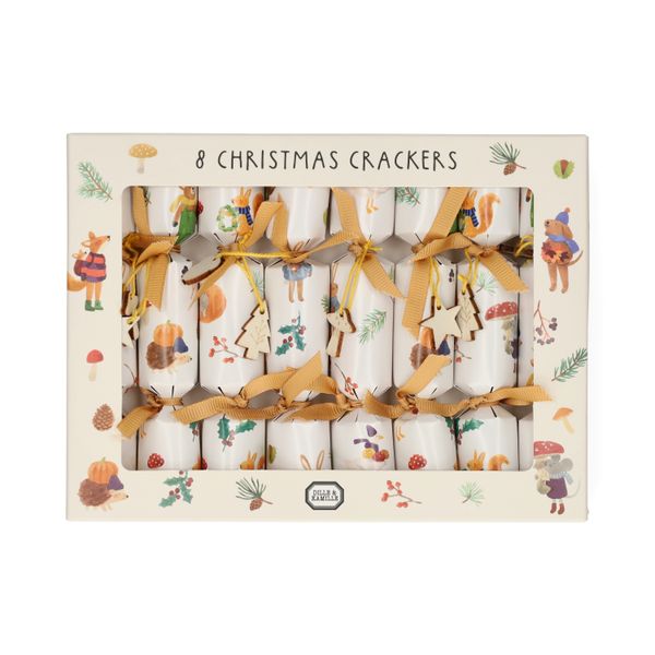 Christmas crackers, bosvondsten, 8 stuks