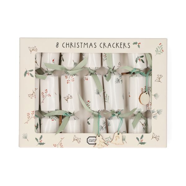Christmas crackers, kersttakjes, 8 stuks
