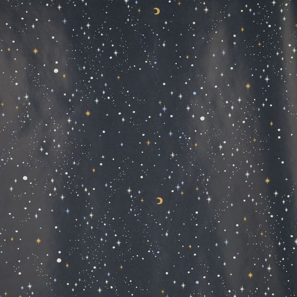 Geschenkpapier mit Sternenhimmel, 70 x 250 cm