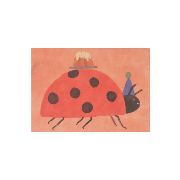 Carte, coccinelle