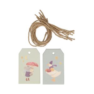 Étiquettes cadeau, trésors de la forêt, papier, 10 unités