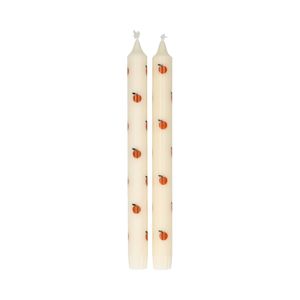 Dinerkaars, sinaasappels, 25 cm, set van 2