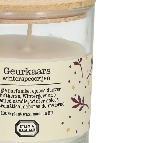 Bougie parfumée, épices d'hiver, 140 g