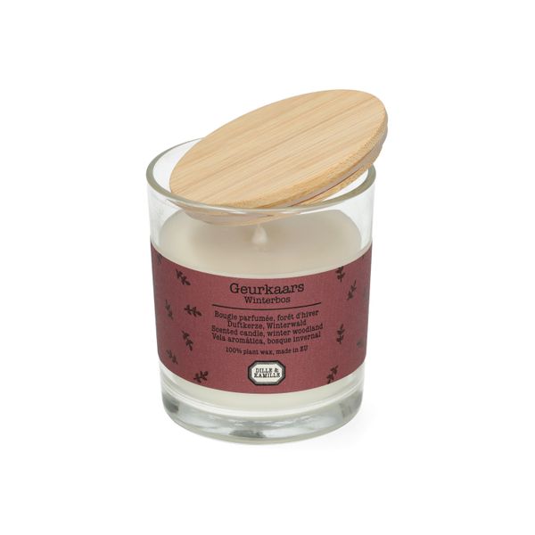 Geurkaars, winterbos, 140 gram