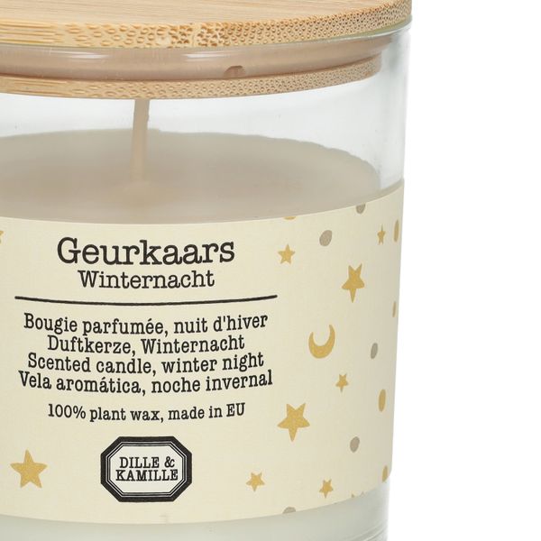 Bougie parfumée, nuit d'hiver, 140 g