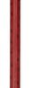 Dinerkaars, rood met takjes, 30 cm