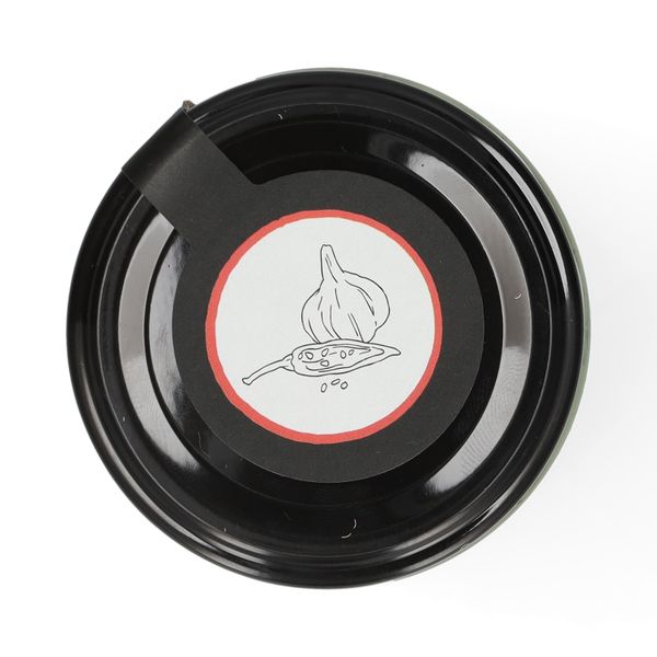 Moutarde piment/ail, biologique, 195 g