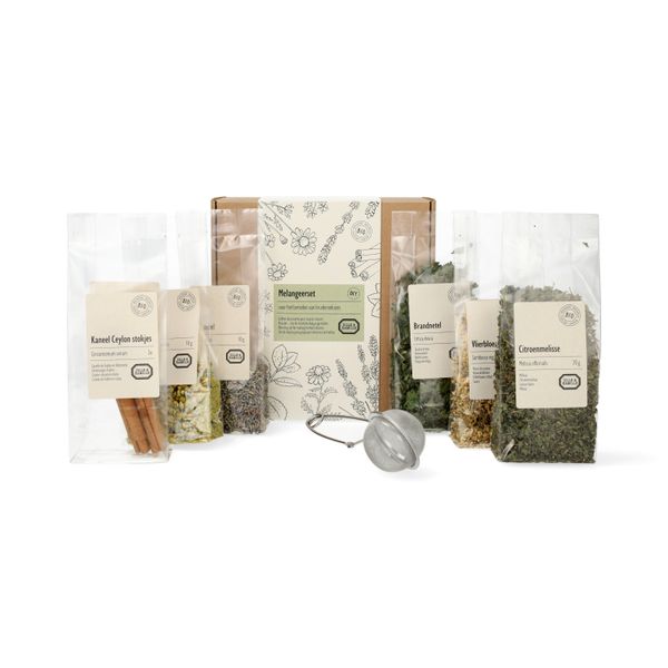 Coffret découverte pour tisanes maison, bio