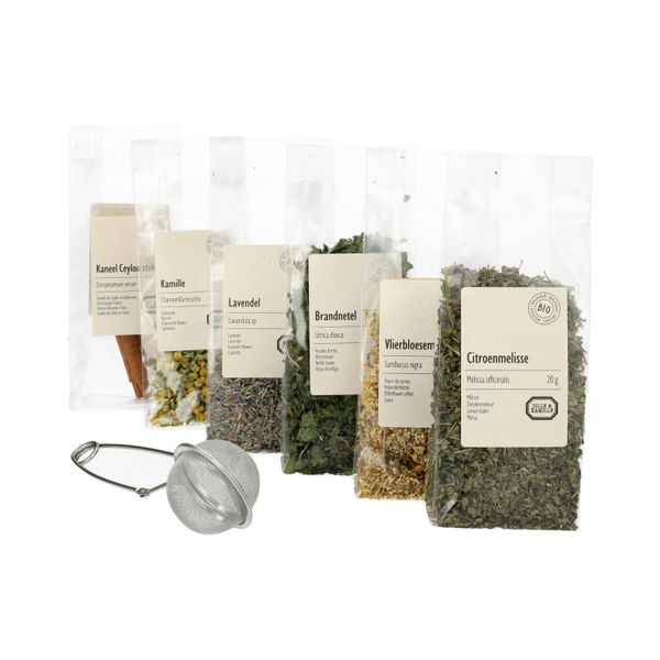 Coffret découverte pour tisanes maison, bio