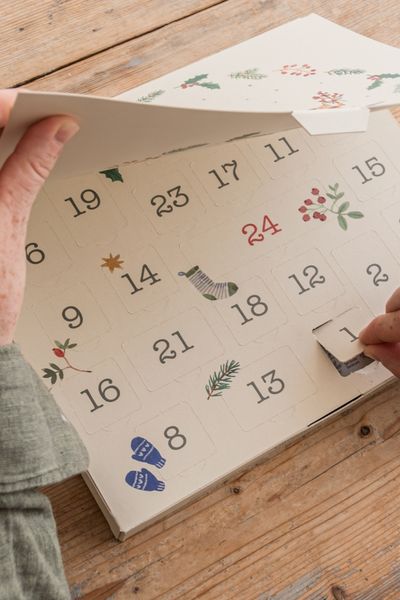 Adventskalender, chocolade, 209 gram