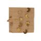 Slinger, brass, ster en maan, 150 cm