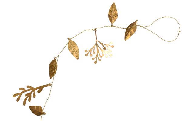 Slinger, brass, takjes, 150 cm