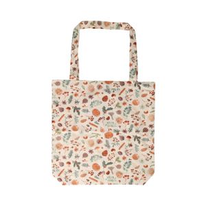 Sac motif épices, coton recyclé Sac motif épices, coton recyclé
