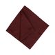 Serviette brodée, coton bio GOTS, brindilles, bordeaux, 40 x 40 cm