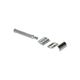 Safety razor inclusief 10 mesjes, rvs