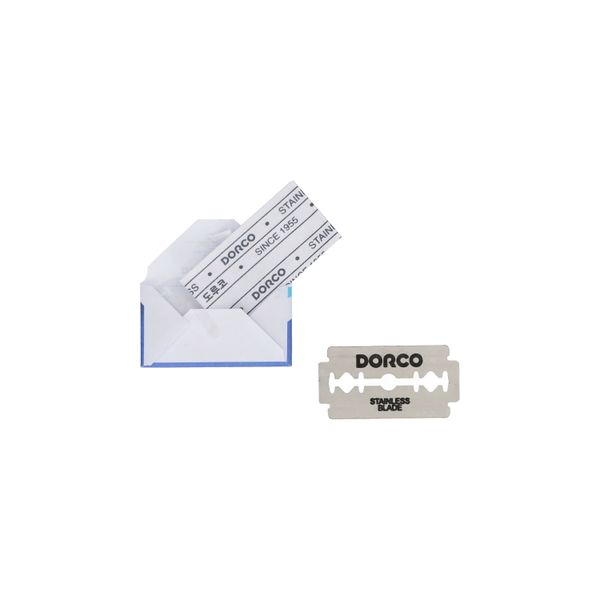 Mesjes voor safety razor, rvs, 10 stuks