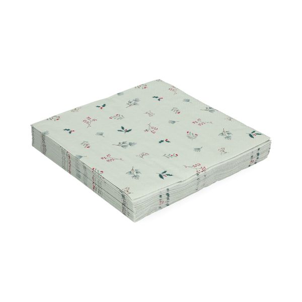 Papierservietten, Weihnachtszweige, 33 x 33 cm, 20 Stück