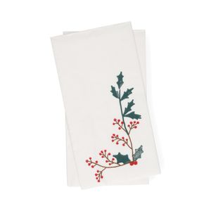 Bistro servetten, papier, hulst, 42 x 33 cm, 20 stuks