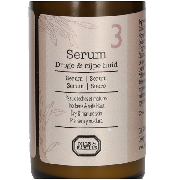 Serum, droge en rijpe huid, 30 ml