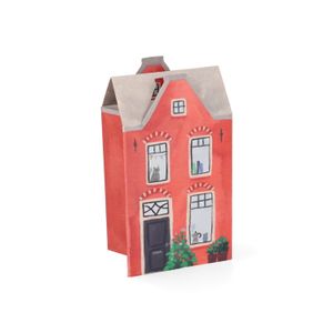 Carte 3D avec enveloppe, maison