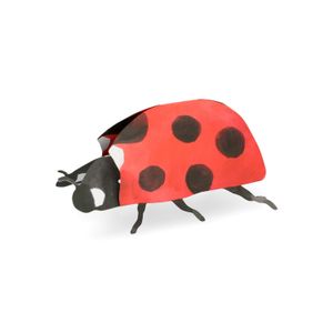 Carte 3D avec enveloppe, coccinelle
