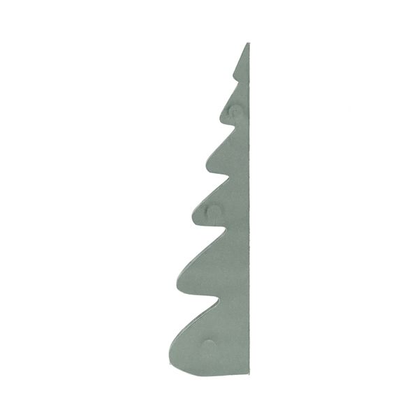Honingraat boom, papier, groen, 23 cm