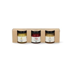 Curd trio, biologisch, cadeauset, 3 x 40 gram