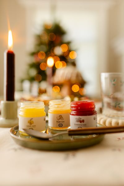 Curd trio, biologisch, cadeauset, 3 x 40 gram