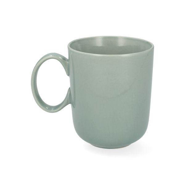 Teebecher, Steingut, blau, Glockenblume, 380 ml