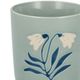 Teebecher, Steingut, blau, Glockenblume, 380 ml