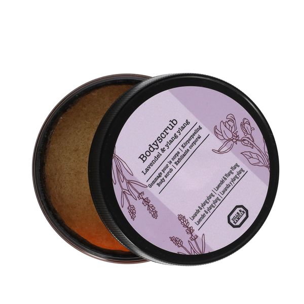 Bodyscrub, lavendel & ylang, 200 ml
