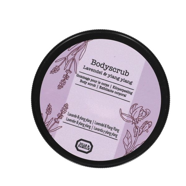 Bodyscrub, lavendel & ylang, 200 ml