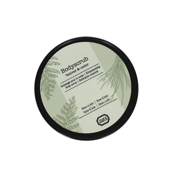 Bodyscrub, vetiver & ceder, 200 ml
