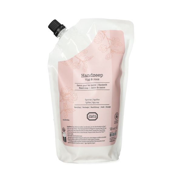 Savon pour les mains, recharge, figue et rose, 500 ml