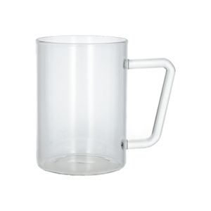 Verre avec anse, verre résistant à la chaleur, 500 ml