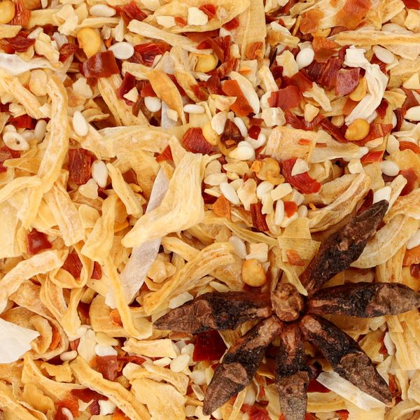 Mix voor crispy chili olie, biologisch, 40 gram