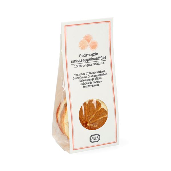 Gedroogde sinaasappelschijfjes, 15 gram