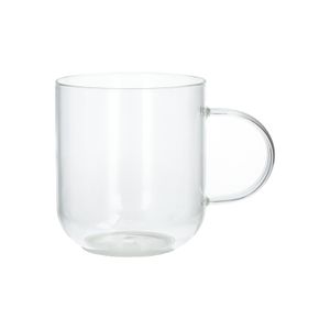 Mug, verre résistant à la chaleur, 400 ml