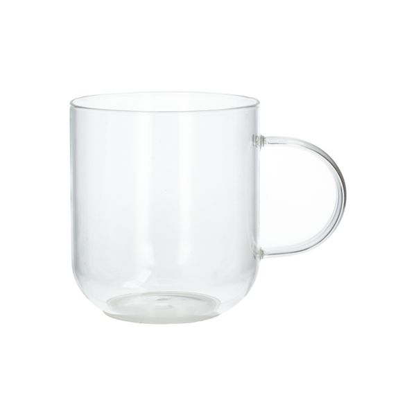 Mok, hittebestendig glas, 400 ml