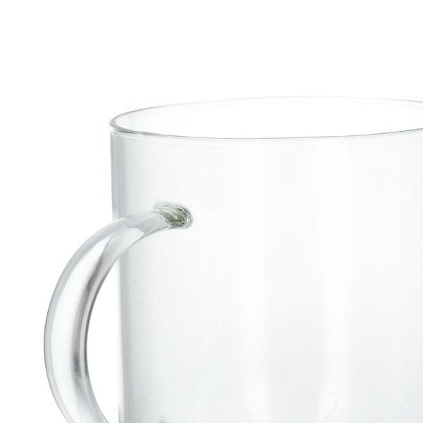Mok, hittebestendig glas, 400 ml