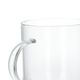 Mok, hittebestendig glas, 400 ml