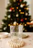 Hoog glas, kersttakjes, 400 ml