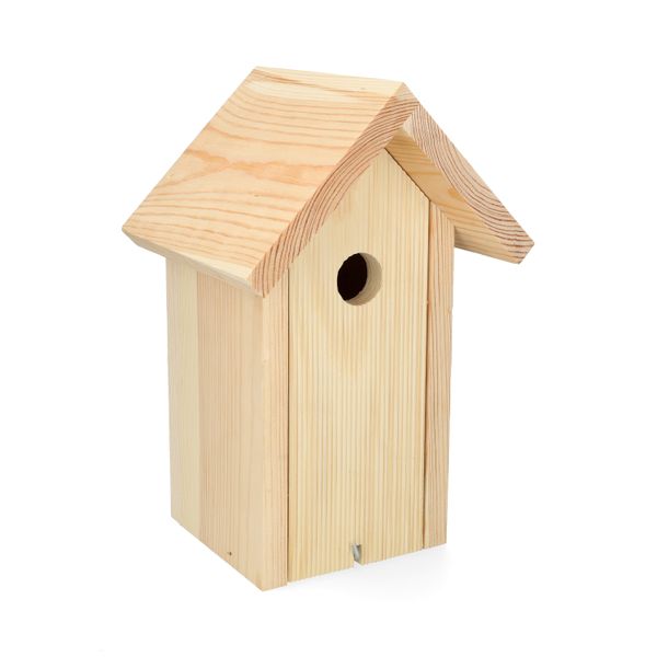 Nestkast pimpelmees, grenenhout, 15 x 18 x 27 cm
