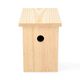 Nestkast voor winterkoning, grenenhout, 17 x 19 x 27 cm