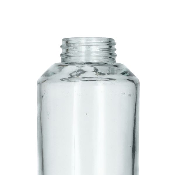 Waterfles met bamboedop, recycled glas, 670 ml