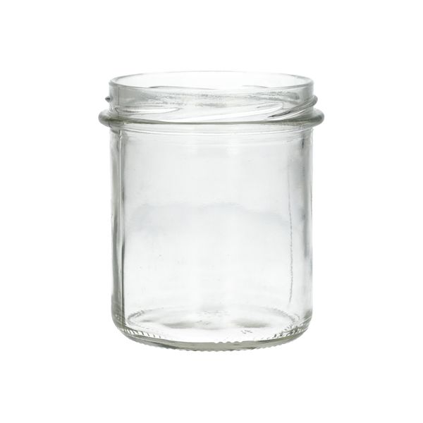 Inmaakpot zonder deksel, hittebestendig glas, 350 ml