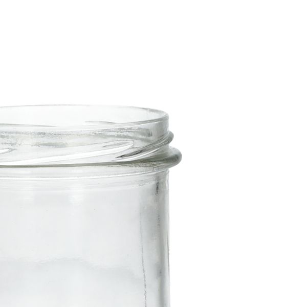 Inmaakpot zonder deksel, hittebestendig glas, 350 ml