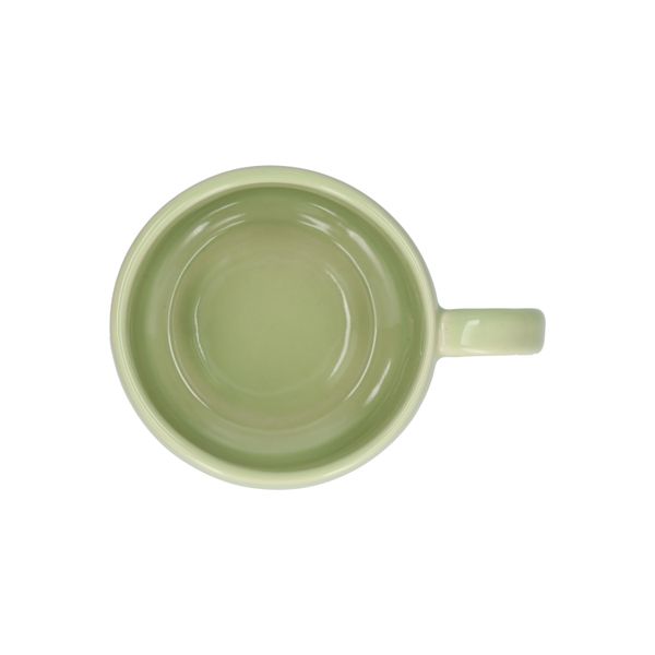 Matchabecher, Steingut, reaktive Glasur, 260 ml